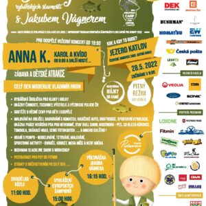 Dětský den rybářských slavností s Jakubem Vágnerem na Katlově nabídne 28. května bohatý program pro děti i dospělé zdarma