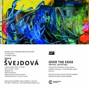 Galerie Felixe Jeneweina města Kutné Hory zve veřejnost 6. května do Domu U havířů na zahájení výstavy obrazů Sofie Švejdové