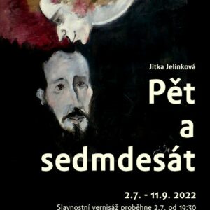 Pozvánka: Pět a sedmdesát  – výstava s vernisáží akademické malířky Jitky Jelínkové