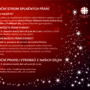 Vánoční strom splněných přání