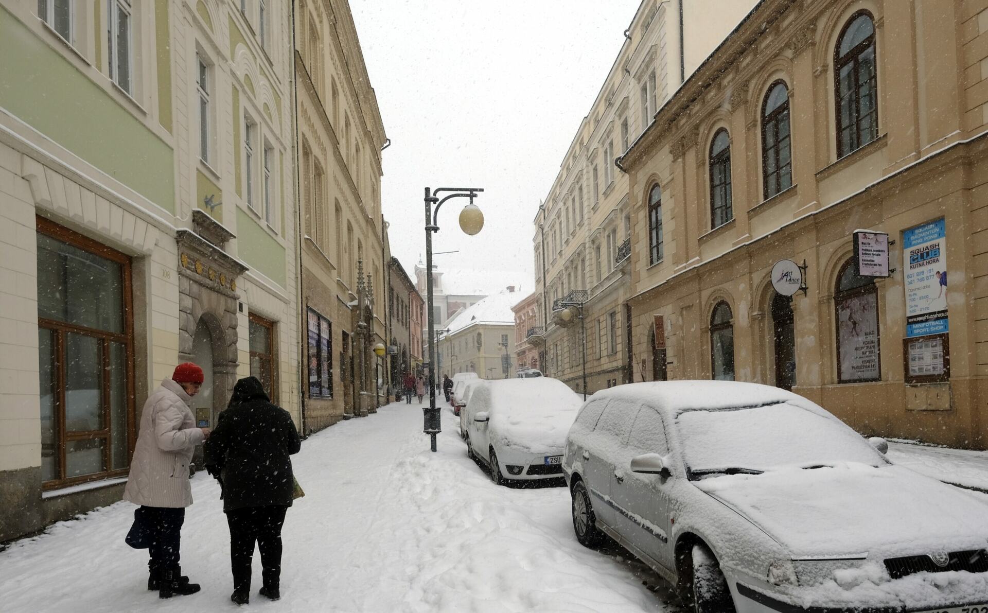 „Za posledních 30 let byl na Štědrý den sníh v Kutné Hoře pouze sedmkrát,“ říká Karel Vlček, který provozuje již 45 let vlastní malou meteostanici