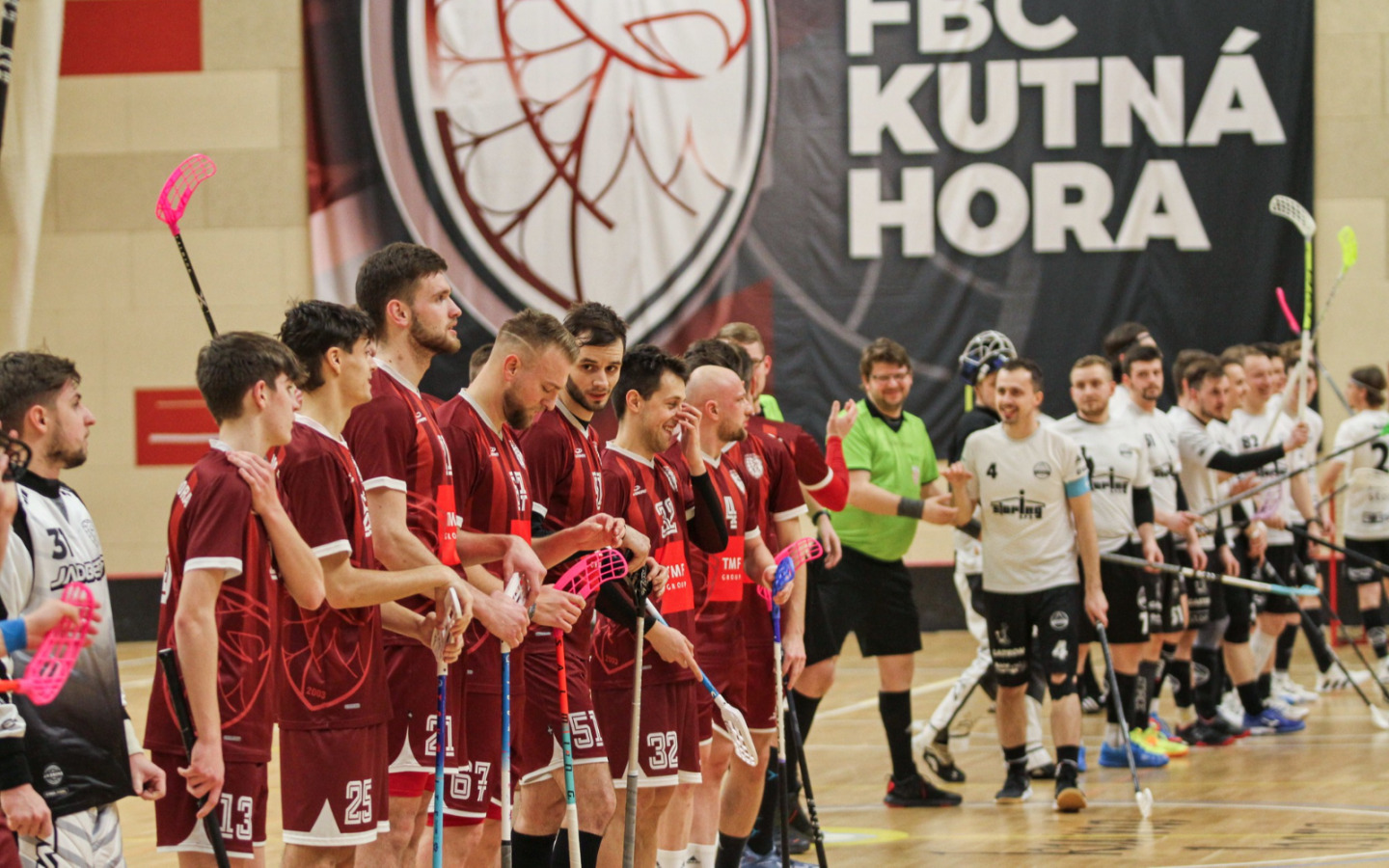 Poslední kolo základní části florbalové Divize odehrál mužský A-tým na domácím hřišti ve sportovní hale Klimeška