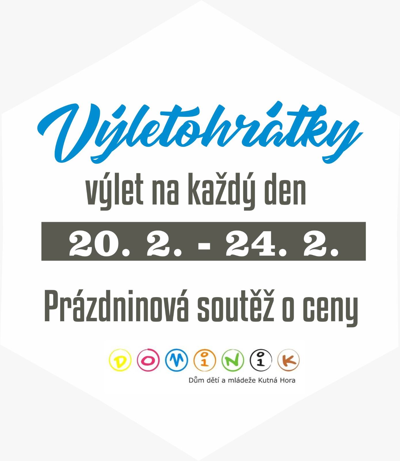 Jarní prázdniny se blíží, přijměte pozvánku na Výletohrátky