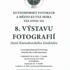 Výstava fotografií členů Kutnohorského fotoklubu bude v sedleckém pivovaru zahájena 28. srpna od 17 hodin