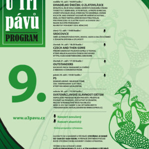 Park U Tří pávů nabídne v září dílničky pro děti, koncerty i divadlo