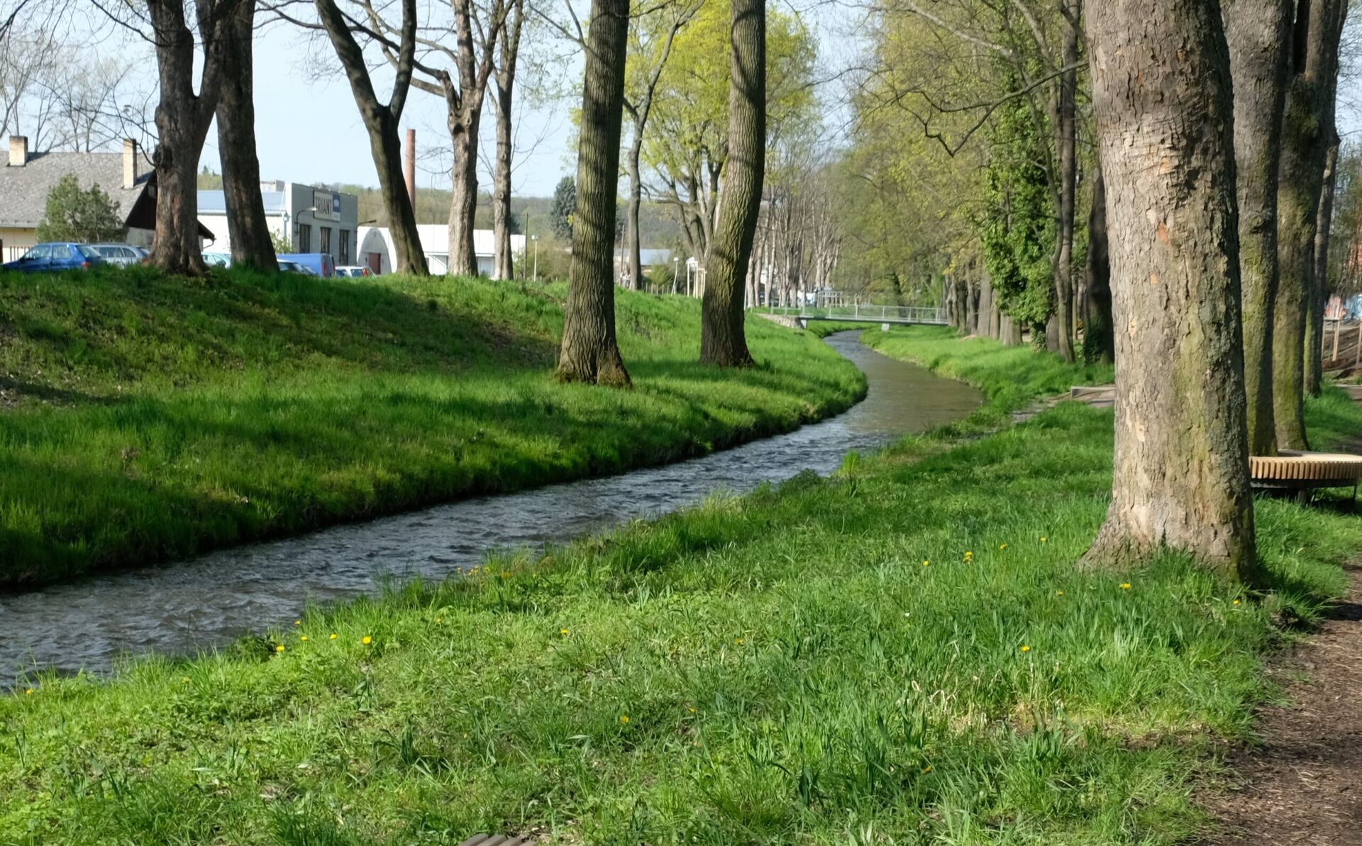 Povodí Labe informuje o sečení trávy v profilu vodního toku Vrchlice