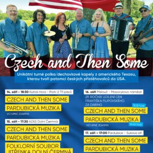 Zpátky ke kořenům. V kraji zahrají potomci českých emigrantů z Texasu. Americká polková kapela zahájí sérii vystoupení 14. září od 18.30 hodin v Parku U Tří pávů