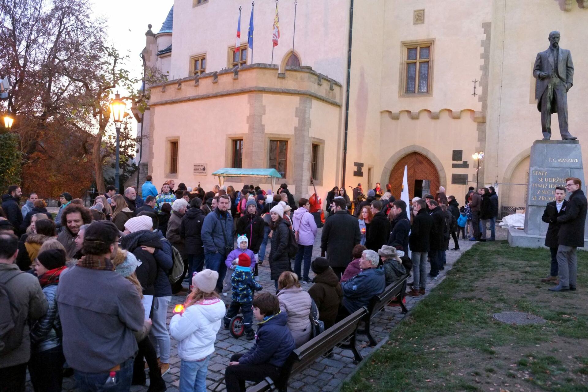 Studentská oslava připomene 34. výročí sametové revoluce