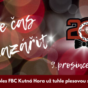 Historicky první florbalový ples v Kutné Hoře pod záštitou FBC Kutná Hora