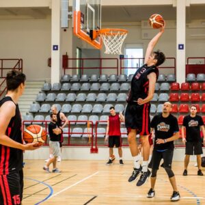 Pobyt basketbalové reprezentace U16 a FBC vs JH