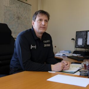 V čele kutnohorské policie je od ledna 2024 Miroslav Breburda