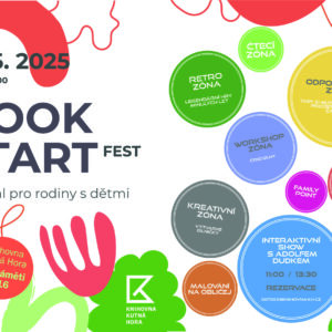 Knihovna Kutná Hora zve na rodinný festival Bookstartfest