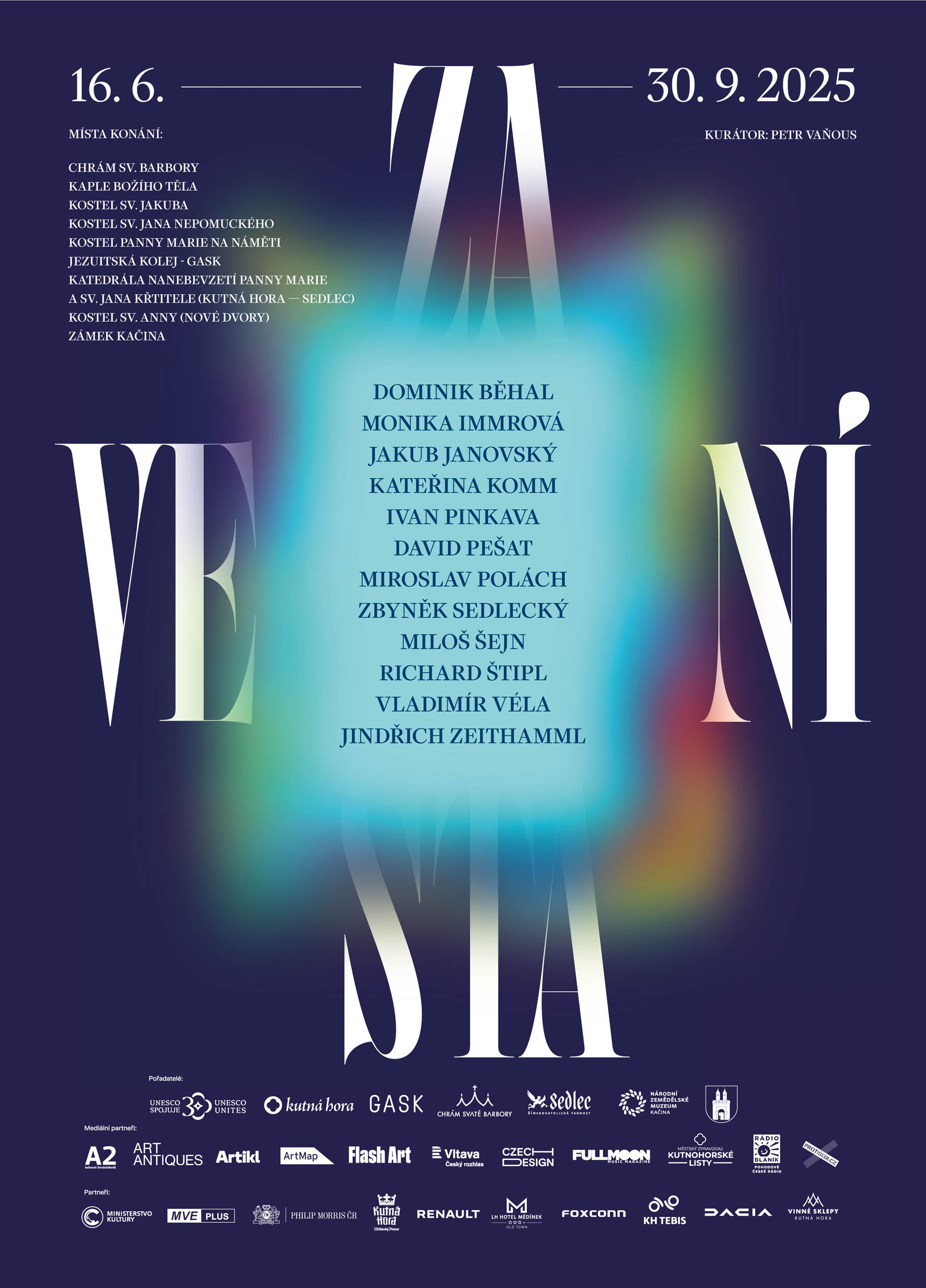 ZASTAVENÍ – unikátní výstavní projekt v Kutné Hoře a okolí