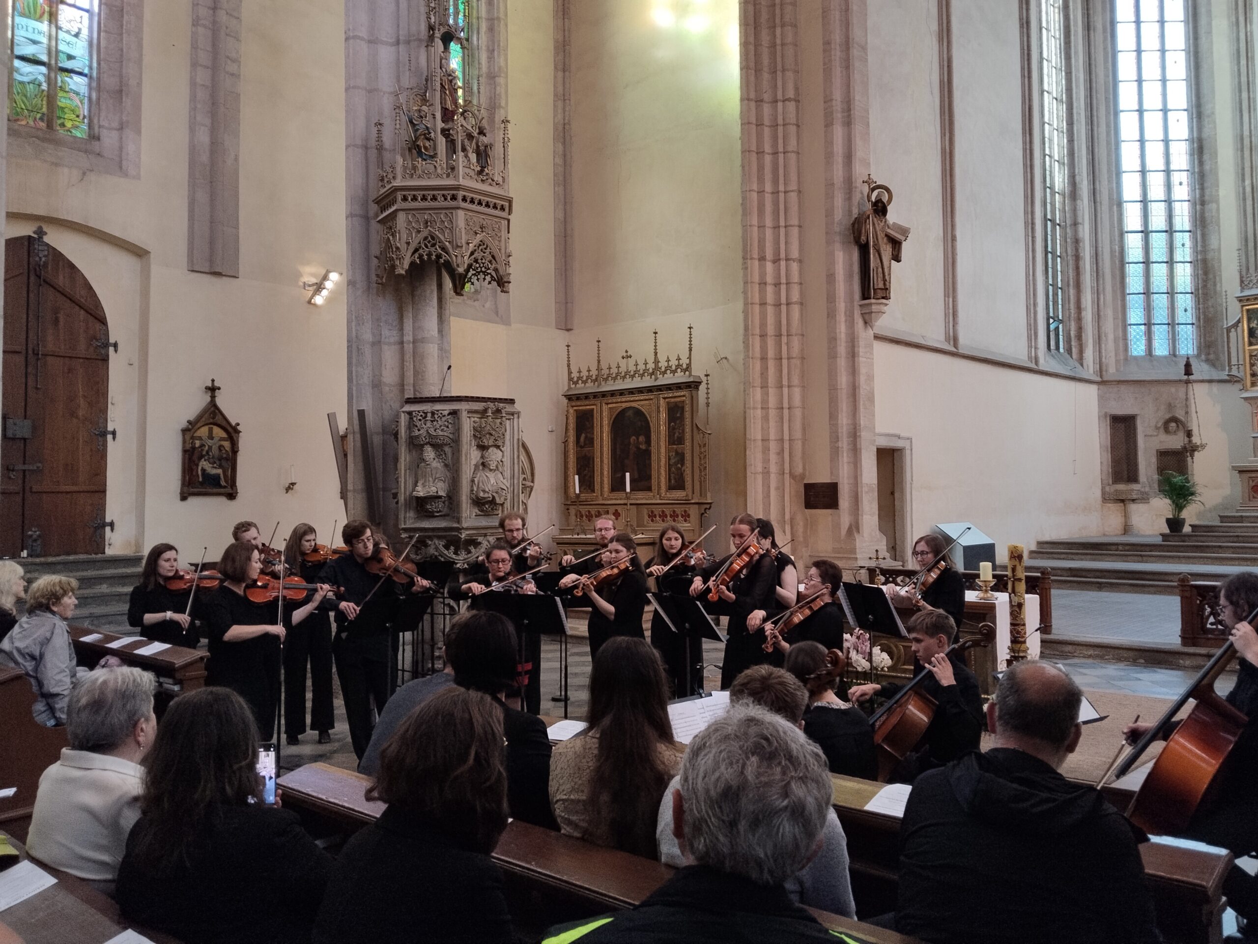 Májový koncert v sobotu 31. 5. zaplnil kostel Matky Boží Na Náměti