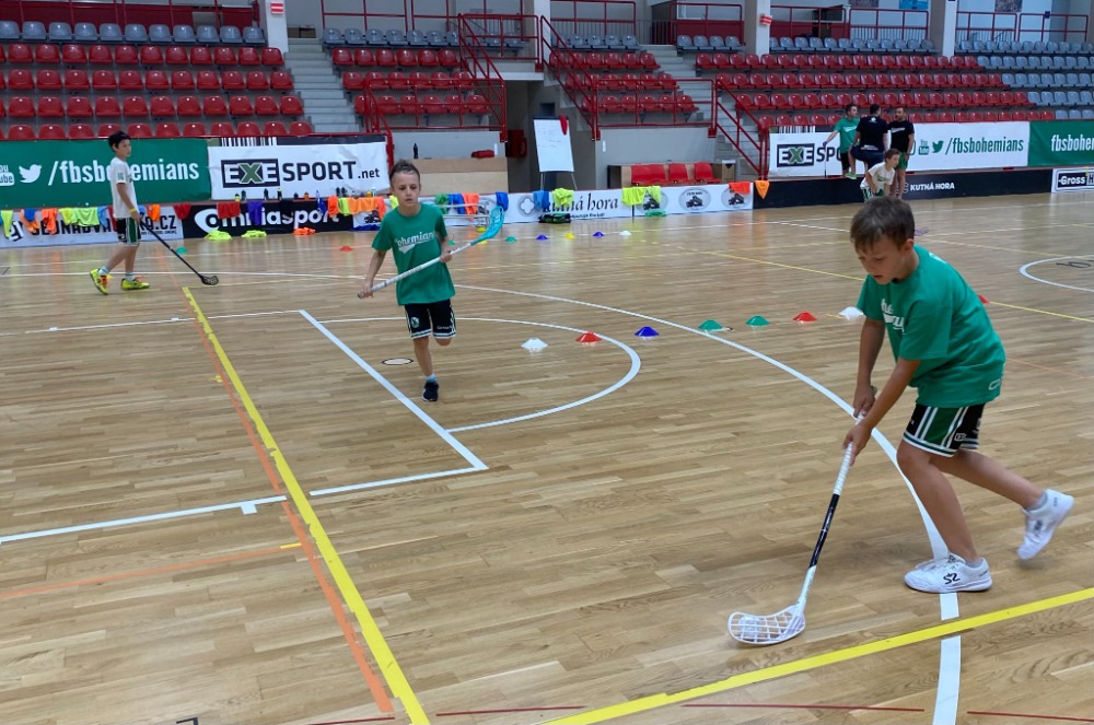 Srpen na Klimešce = volejbal s Olympem
