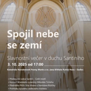 Spojil nebe se zemí: V Kutné Hoře – Sedlci proběhne slavnostní večer a představení edice věnované architektu Santinimu