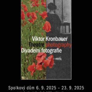 Vernisáž divadelních fotografií Viktora Kronbauera otevře 6. září v 10 hodin ve Spolkovém domě sobotní program Ortenovy Kutné Hory