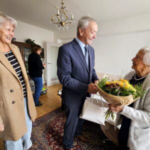 Krásné 100. narozeniny oslavila paní Alena Svobodová