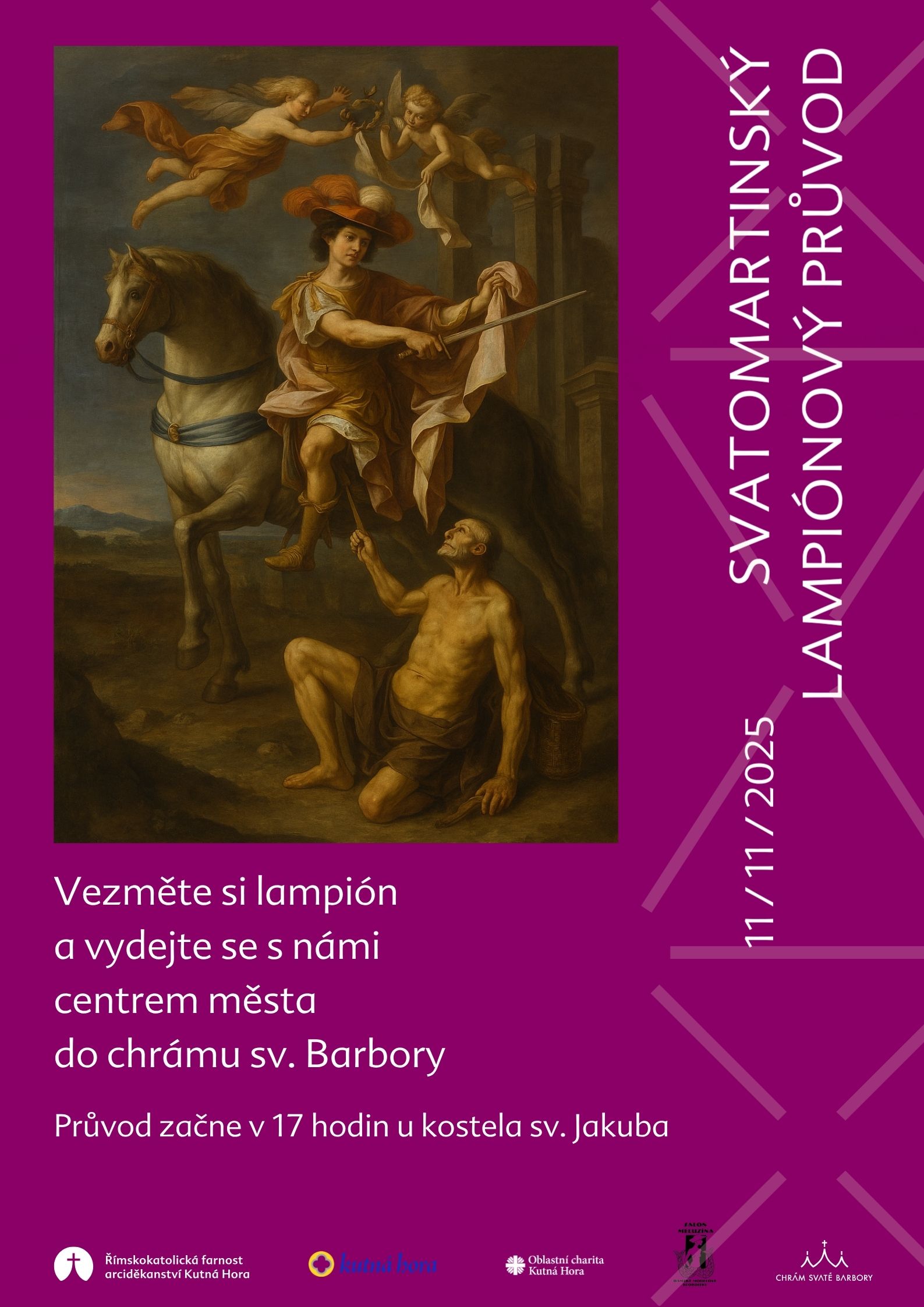 Svatomartinský průvod bude v Kutné Hoře opět volat svatého Martina