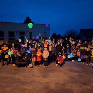 Světýlkový průvod v Malíně