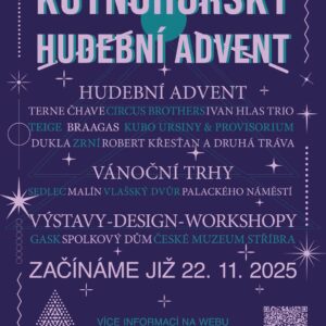 Hudební advent a vánoční trhy rozzáří Kutnou Horu