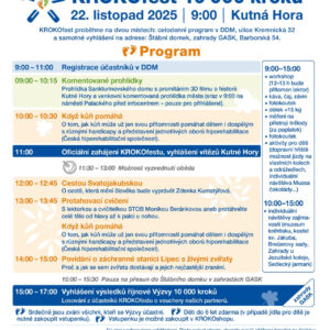CELOREPUBLIKOVÉ VYHLÁŠENÍ VÝZVY 10 000 KROKŮ V KUTNÉ HOŘE
