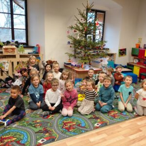 Vánoční nadílka v MŠ Dačického