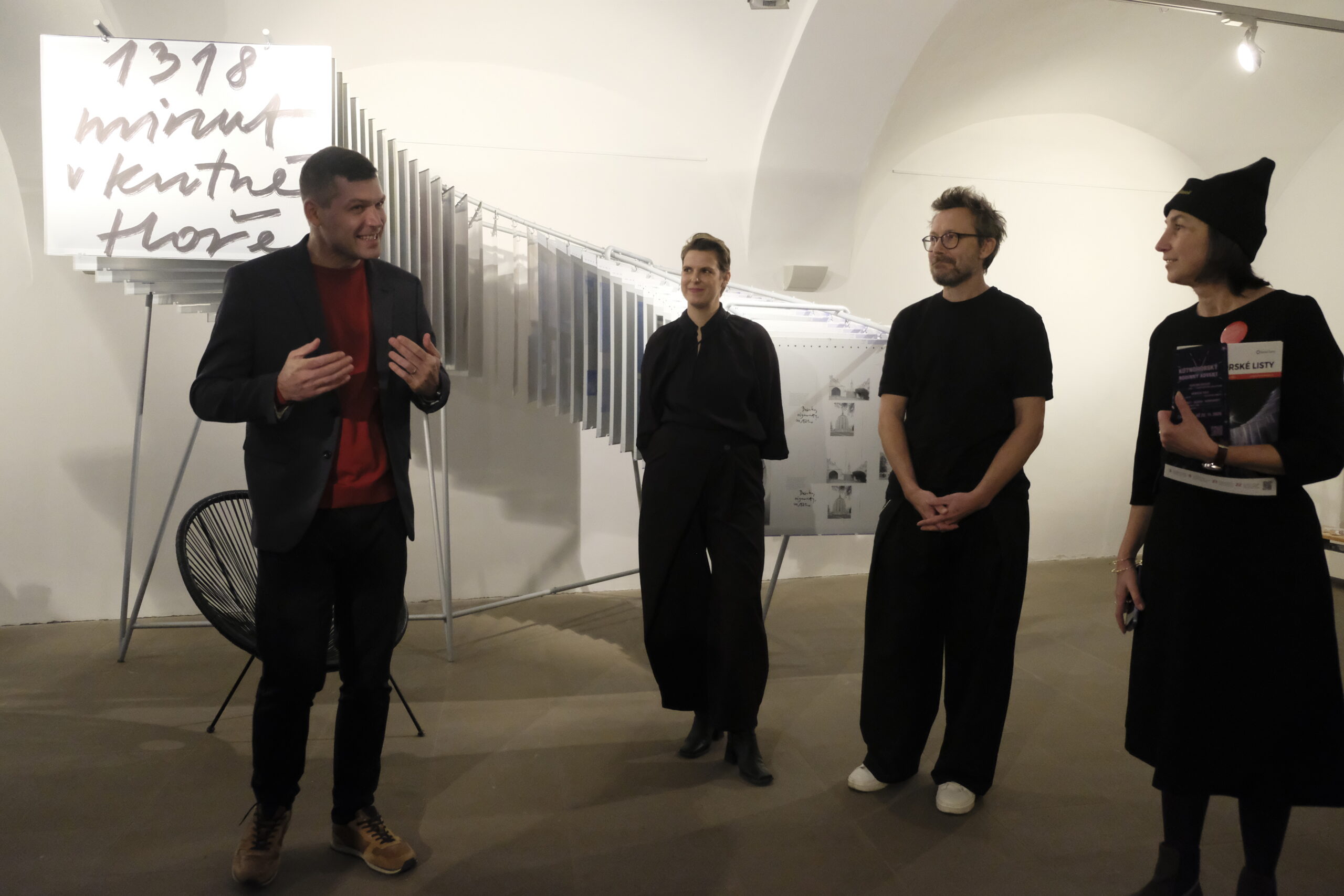 Výstava vítězného a dalších dvou nominovaných projektů v kategorii Impact Designblok 2025 je k vidění ve Spolkovém domě