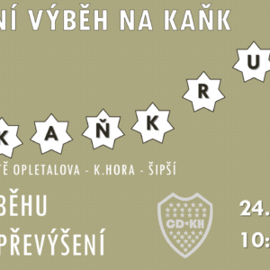 Štědrodenní výběh na Kaňk se blíží