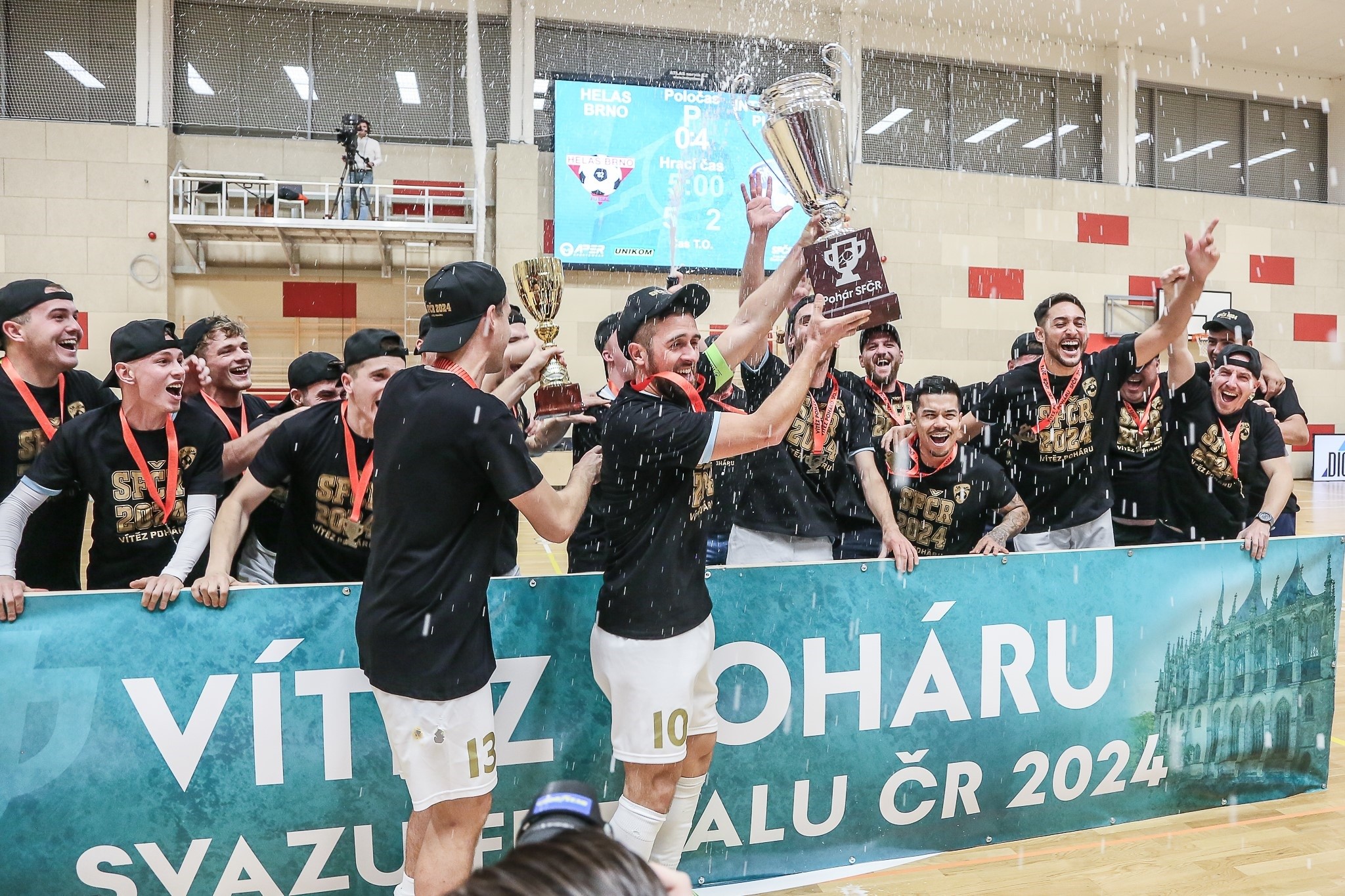 Futsalový super týden na Klimešce. Finále poháru a reprezentační turnaj