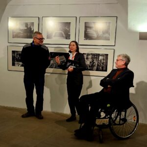 Ve Spolkovém domě byla zahájena výstava Michaela W. Pospíšila Moje Paříž