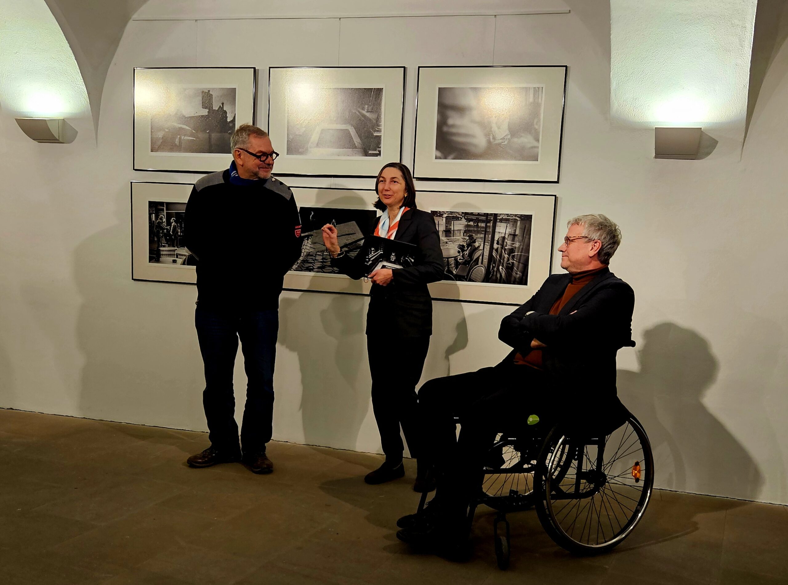 Ve Spolkovém domě byla zahájena výstava Michaela W. Pospíšila Moje Paříž