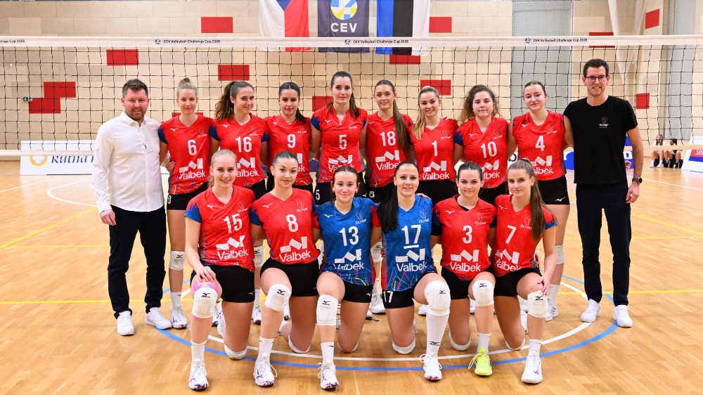 Osmifinále volejbalového Challenge Cupu a tréninkový kemp měsíce ledna