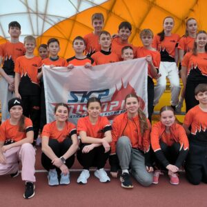 Žactvo SKP Olympia startovalo na novoročních halových závodech v Praze