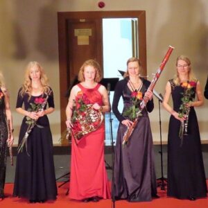 Při tradičním vánočním koncertu v konventu bývalého cisterciáckého kláštera vystoupil Kalabis Quintet