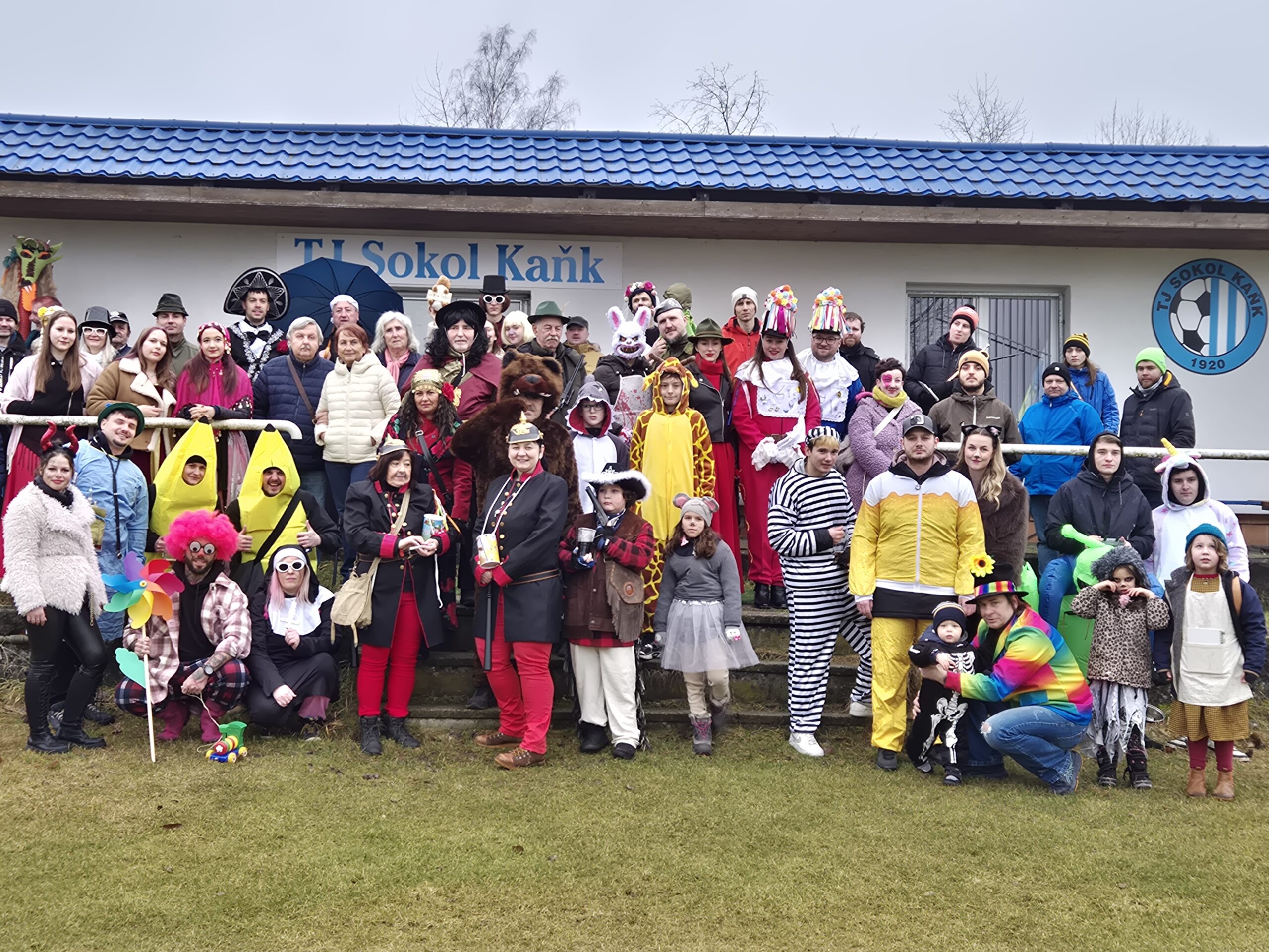 Sousedské masopustní veselí zaplnilo ulice Kaňku již potřinácté!