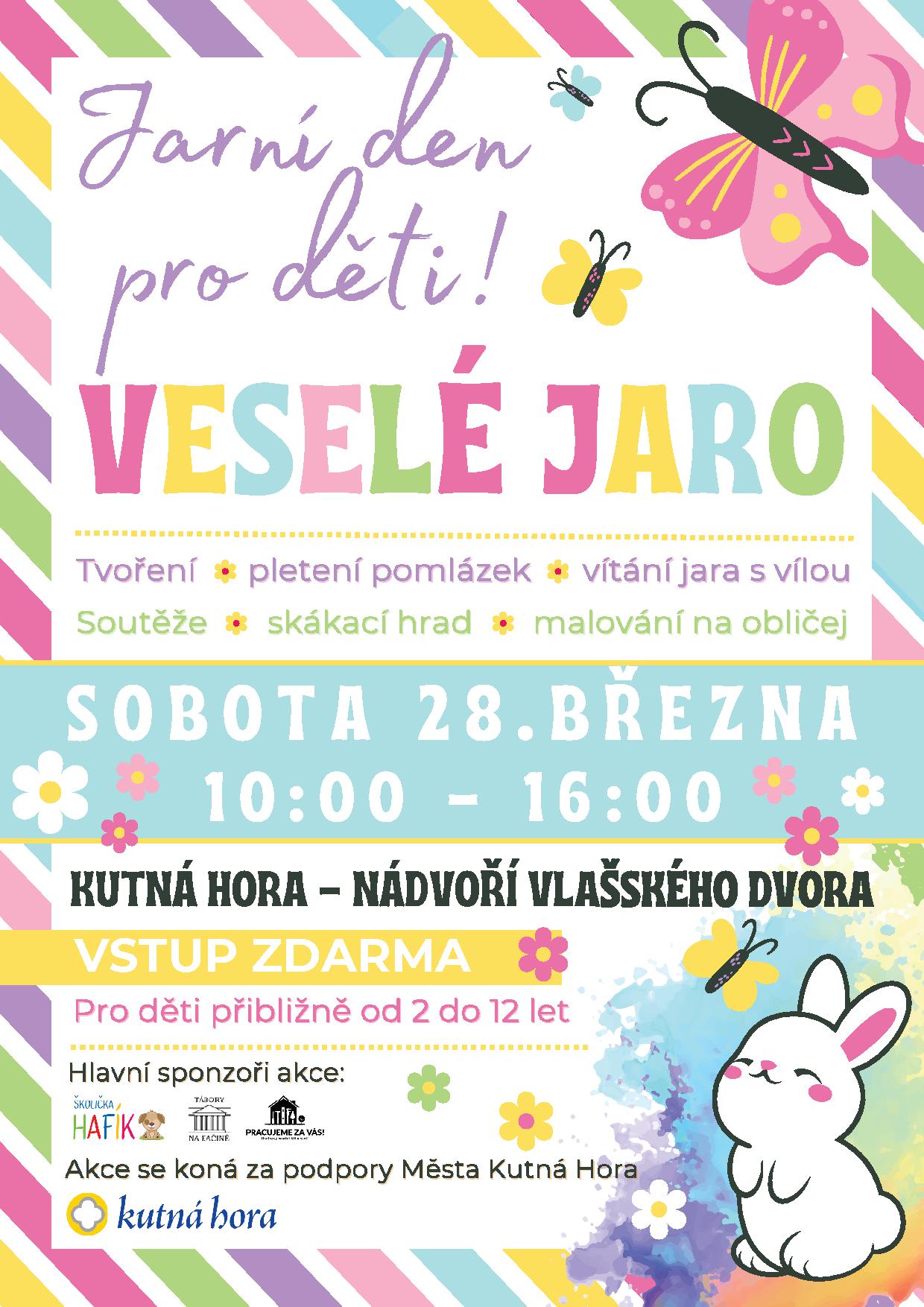 Veselé jaro: Jarní den pro děti v Kutné Hoře