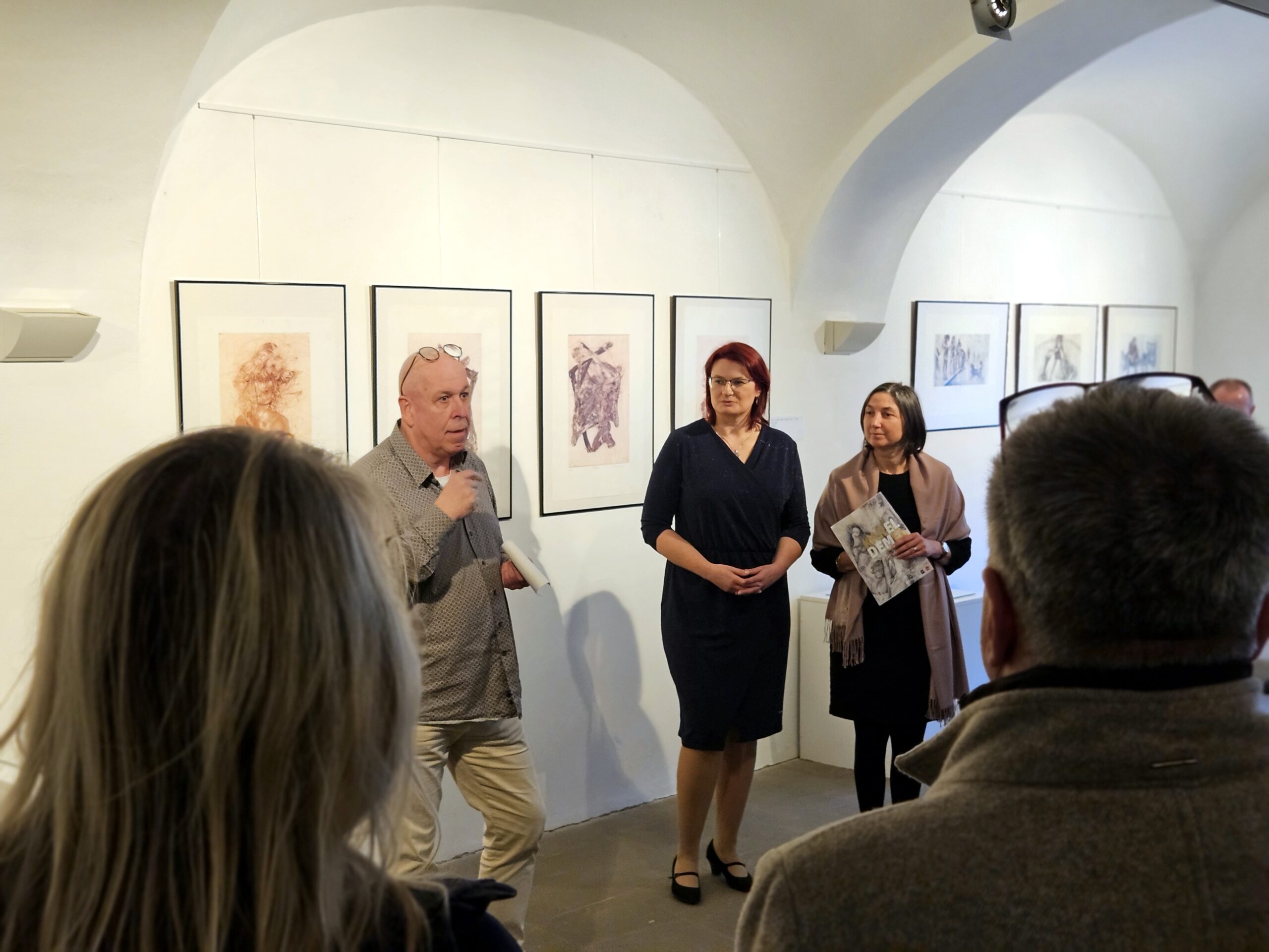 Výstava ve Spolkovém domě připomíná významného českého grafika Karel Demel