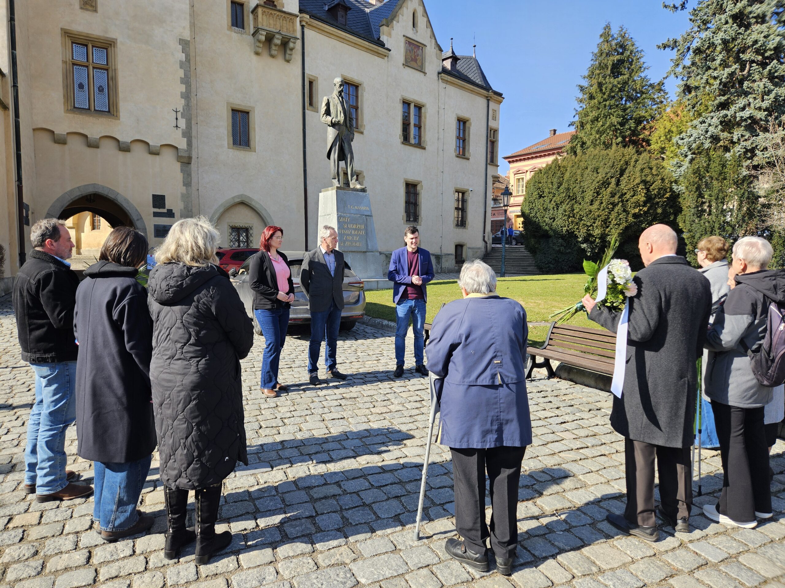 Připomínka výročí narození T. G. Masaryka v Kutné Hoře