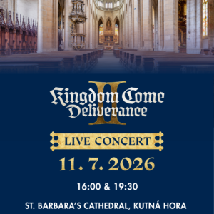 Symfonický koncert hudby z Kingdom Come: Deliverance II zazní v majestátním prostoru chrámu sv. Barbory