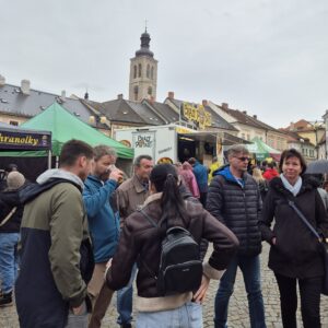 Tasty street food festival zaplnil Palackého náměstí