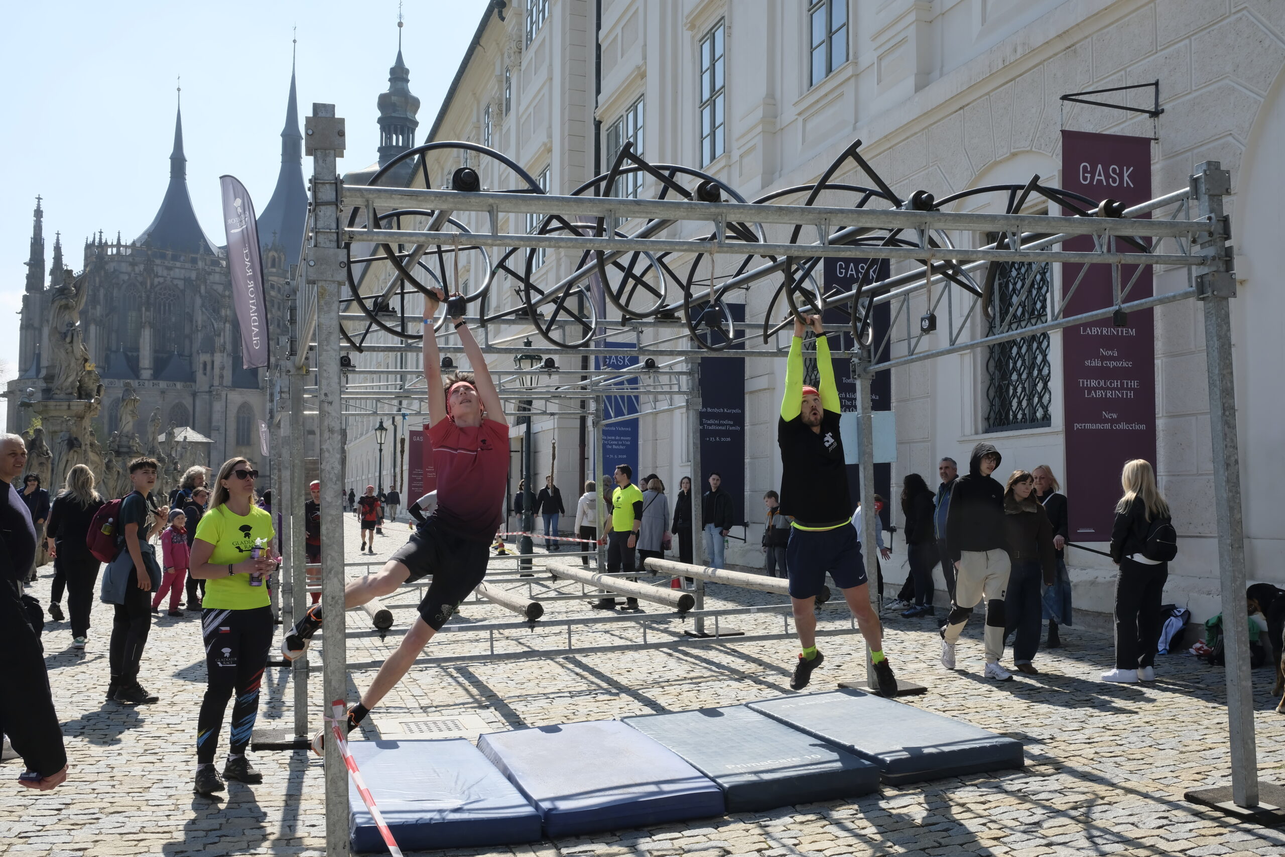 Stovky sportovců se zúčastnily Gladiator Race v Kutné Hoře