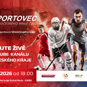 Sportovní elita Středočeského kraje se sejde v Kutné Hoře: anketa Sportovec roku 2025 vrcholí slavnostním galavečerem