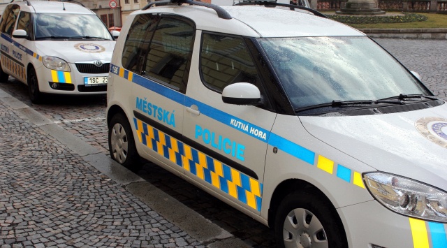 Poděkování Městské policii v Kutné Hoře