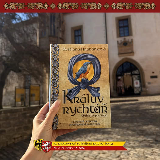 TIP: Vyšla kniha Králův rychtář – detektivní příběh zasazený do středověké Kutné Hory