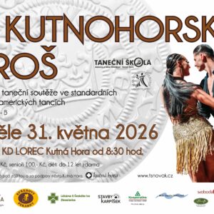 Více než 200 tanečních párů bude v Lorci soutěžit O Kutnohorský groš
