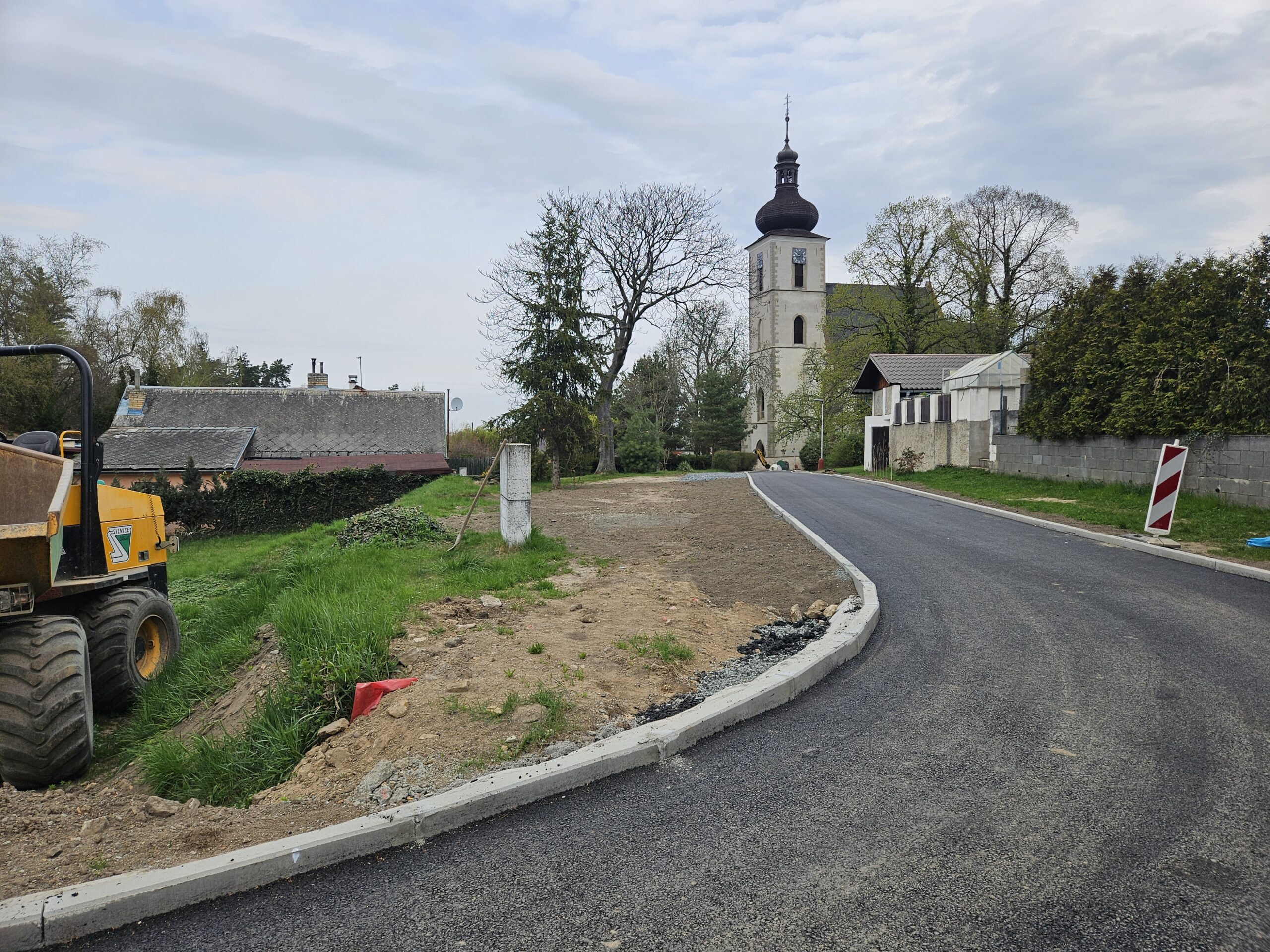 Rekonstrukce komunikací na Kaňku pokračuje pátou etapou