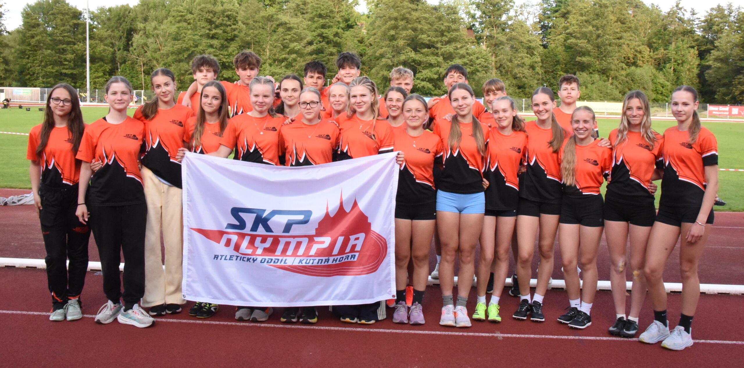 Mladší a starší žactvo SKP Olympia startovalo na krajských přeborech družstev