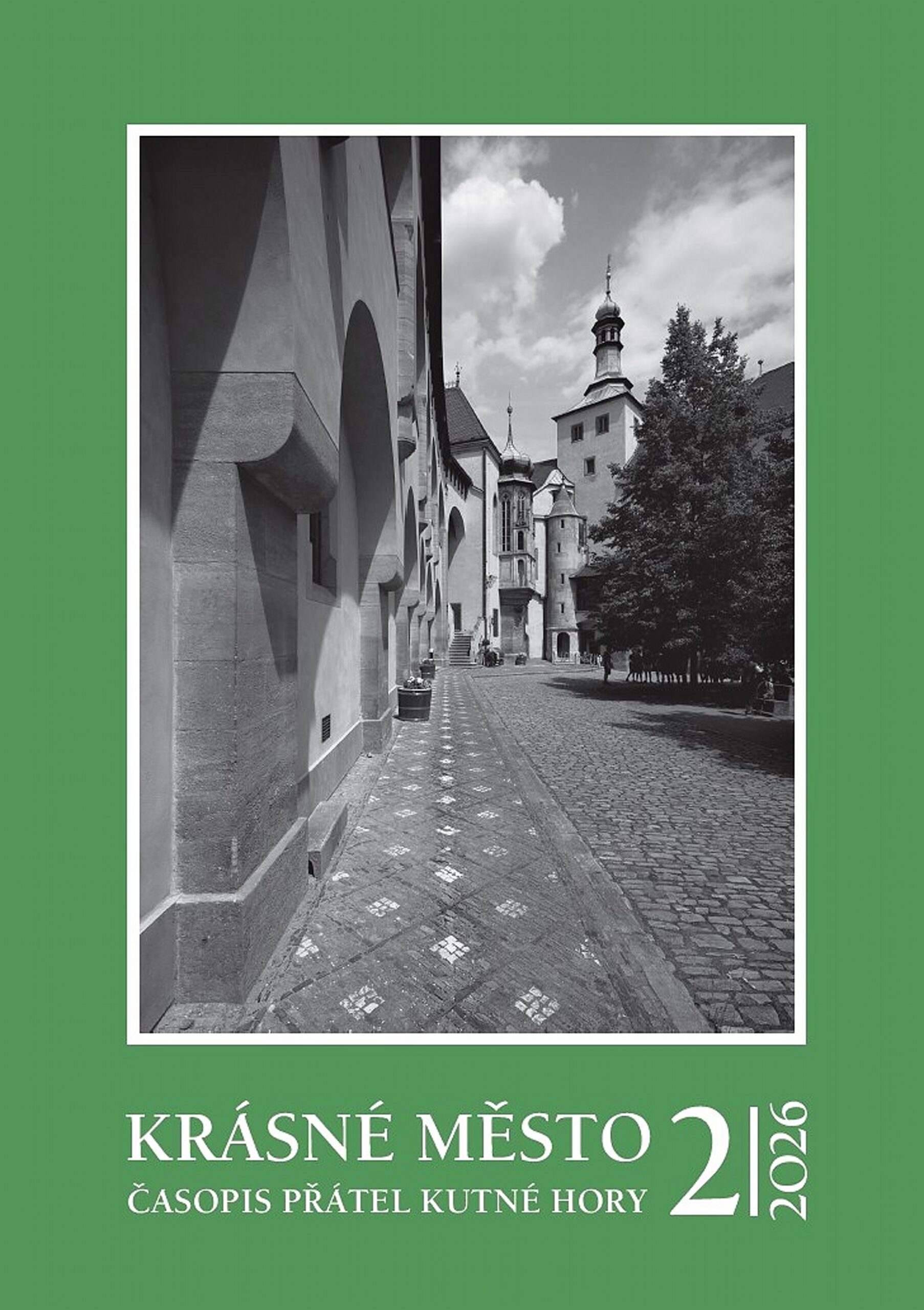 Kutnohorský znak a vlajka v Krásném městě