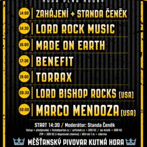 Hora plná hudby: Rockové vítání léta